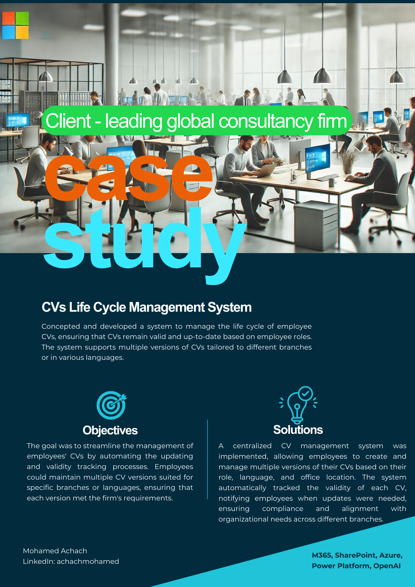 CVs Life Cycle Management System